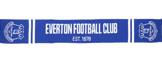 Everton Est 1878 Scarf - Royal - Unisex Thumbnail