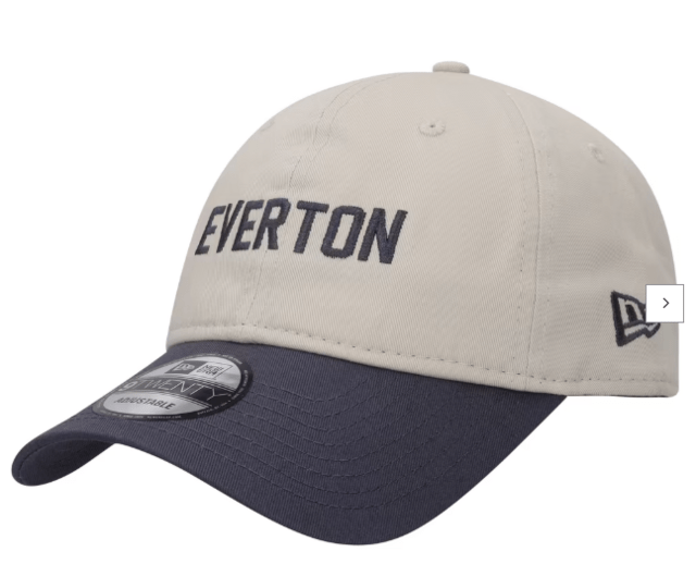 Everton New Era Seasonal 9TWENTY - Stone - Unisex Thumbnail