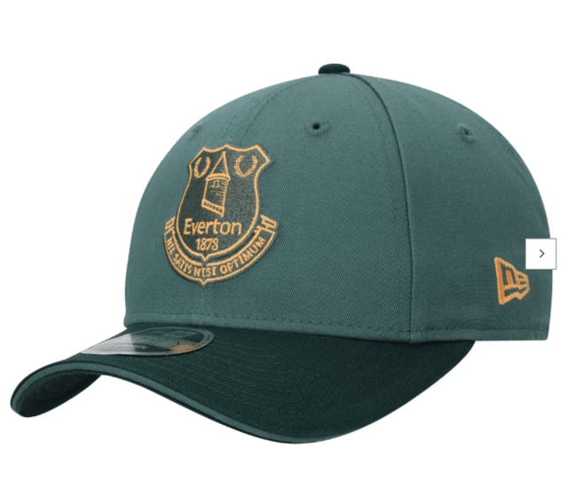 Everton New Era Third Kit 9FORTY - Green - Unisex