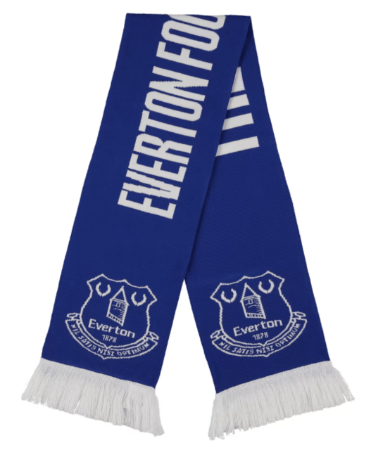 Everton The Toffees Scarf - Royal - Unisex
