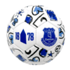 Everton Kids Graffiti Football - White - Size 1 Thumbnail